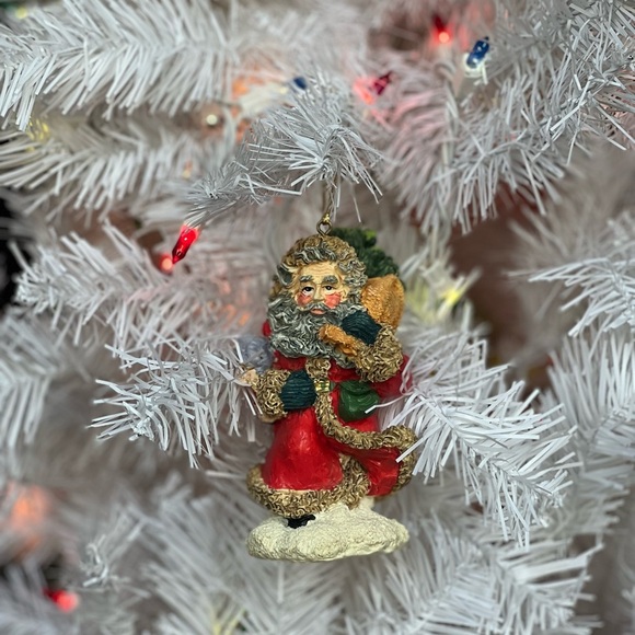 Rare Vintage Santa Clause Christmas Tree Ornament - Picture 1 of 5